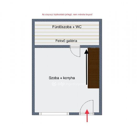Eladó téglalakás, Budapesten, X. kerületben 23.9 M Ft, 1 szobás