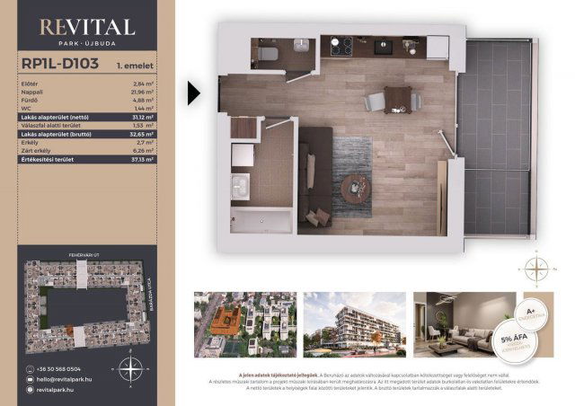 Eladó téglalakás, Budapesten, XI. kerületben, Fehérvári úton