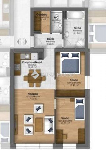 Eladó téglalakás, Szombathelyen 61.9 M Ft, 6 szobás