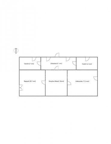 Eladó családi ház, Szeremlén 14.5 M Ft, 2+1 szobás