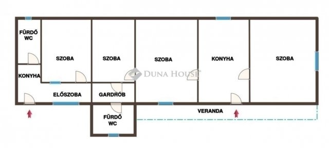 Eladó családi ház, Vecsésen 89.9 M Ft, 4 szobás