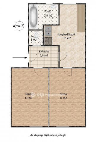 Eladó téglalakás, Budapesten, XIII. kerületben 64.9 M Ft