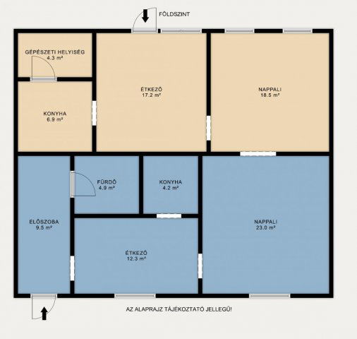 Eladó családi ház, Tatán 83 M Ft, 5 szobás