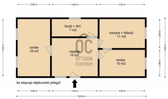 Eladó családi ház, Gyékényesen 12 M Ft, 3 szobás