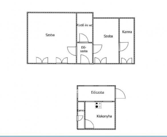Eladó téglalakás, Mezőhegyesen 7.8 M Ft, 2 szobás