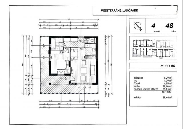 Eladó téglalakás, Budapesten, XX. kerületben 109.9 M Ft