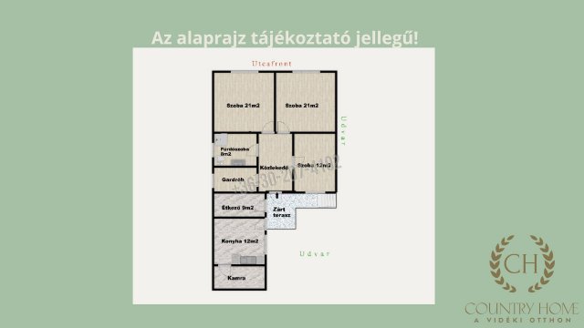 Eladó családi ház, Sándorfalván 54.9 M Ft, 3 szobás