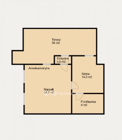 Eladó téglalakás, Budapesten, II. kerületben 150 M Ft, 2 szobás