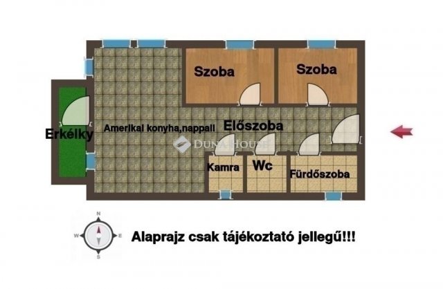 Eladó téglalakás, Budapesten, XVIII. kerületben 88.5 M Ft
