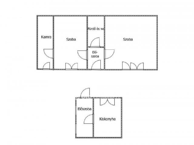 Eladó téglalakás, Mezőhegyesen 5 M Ft, 2 szobás