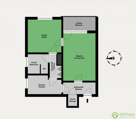 Eladó téglalakás, Diósdon, Bartók Béla úton 65.5 M Ft