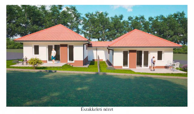 Eladó ikerház, Vácrátóton 99.5 M Ft, 2+2 szobás