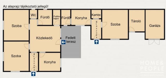 Eladó családi ház, Sándorfalván 74.99 M Ft, 3 szobás