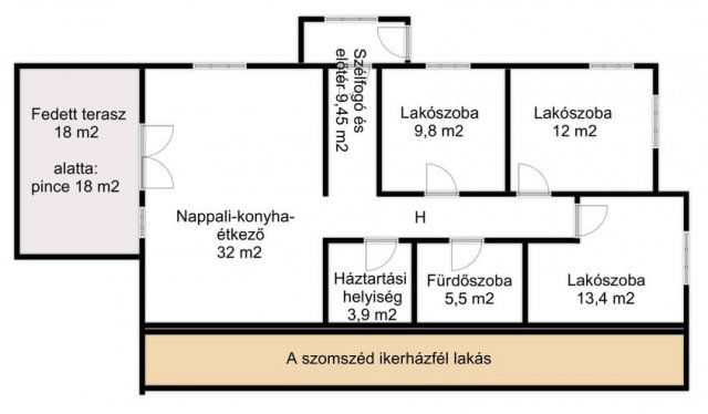 Eladó családi ház, Pécelen 117.9 M Ft, 4 szobás