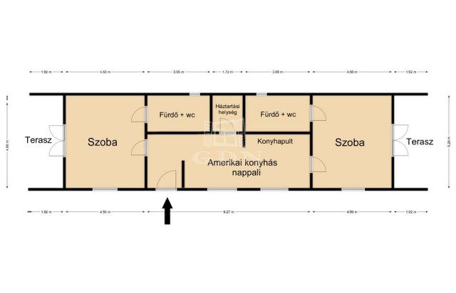 Eladó családi ház, Mogyoródon 79.99 M Ft, 3 szobás