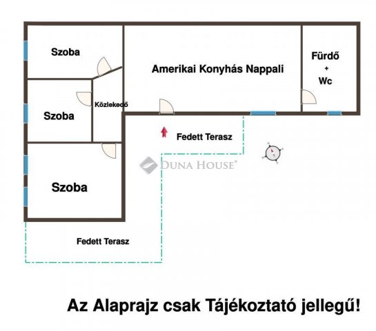 Eladó családi ház, Turán 44.9 M Ft, 4 szobás