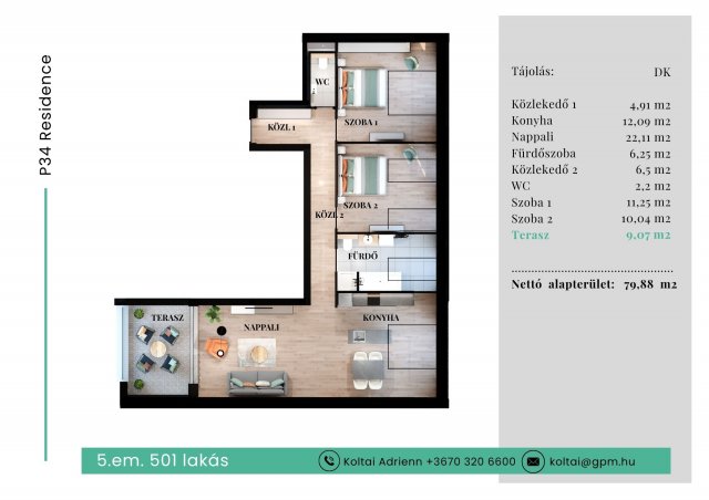 Eladó téglalakás, VII. kerületben, Péterfy Sándor utcában