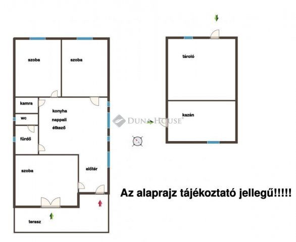 Eladó családi ház, Vajtán 24.5 M Ft, 4 szobás