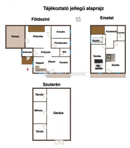Eladó ikerház, Pécelen, Huszár utcában 88.378 M Ft, 4 szobás