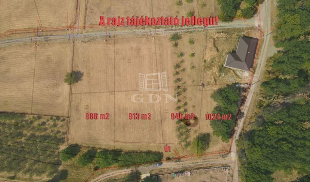 Eladó telek, Kosdon 119 M Ft / költözzbe.hu