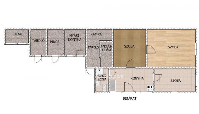 Eladó családi ház, Csongrádon 22 M Ft, 2+1 szobás