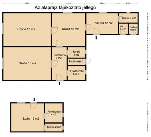 Eladó családi ház, Medgyesbodzáson 14.5 M Ft, 4 szobás