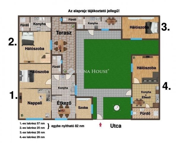 Eladó családi ház, Budapesten, XX. kerületben 110 M Ft, 6 szobás