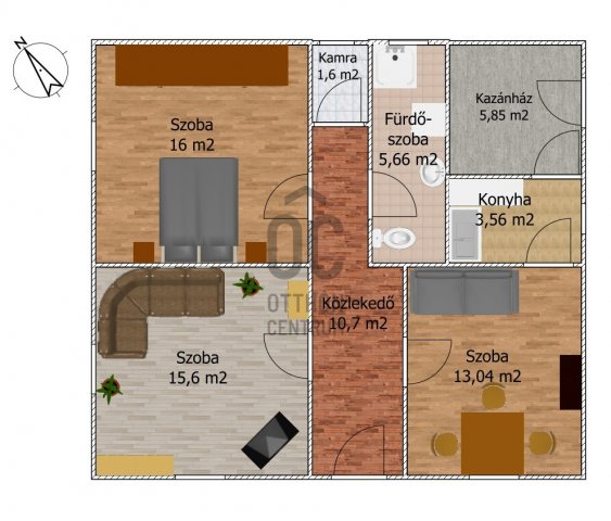 Eladó családi ház, Tápióbicskén 44.9 M Ft, 3 szobás