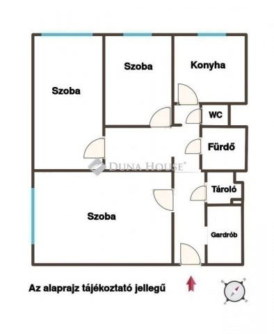 Eladó panellakás, Budapesten, XV. kerületben 82.9 M Ft, 3 szobás