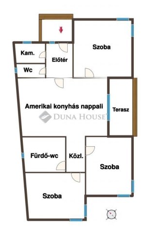 Eladó családi ház, Nemesnádudvaron 55 M Ft, 4 szobás