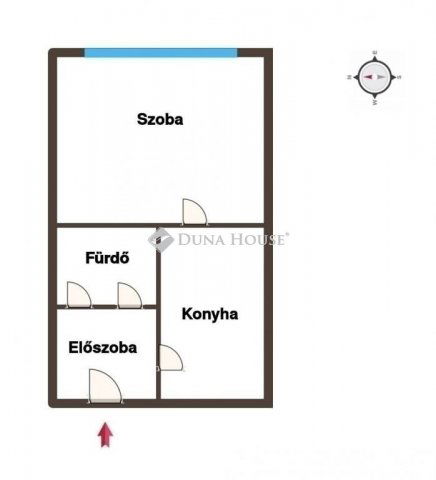 Eladó téglalakás, Budapesten, XIII. kerületben 55 M Ft, 1 szobás