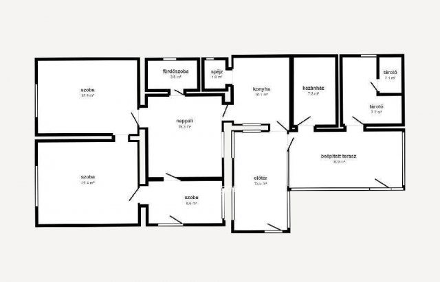 Eladó családi ház, Napkoron 32 M Ft, 3+1 szobás