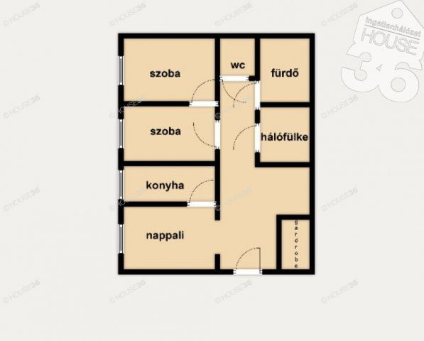 Eladó téglalakás, Kecskeméten 64 M Ft, 3 szobás