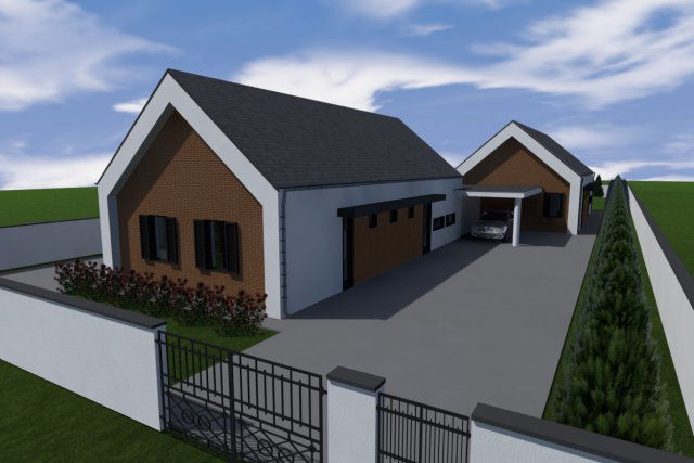 Eladó ikerház, Dabason 89.9 M Ft, 4 szobás / költözzbe.hu