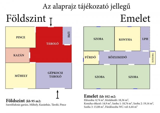 Eladó családi ház, Tökölön 109.9 M Ft, 3 szobás