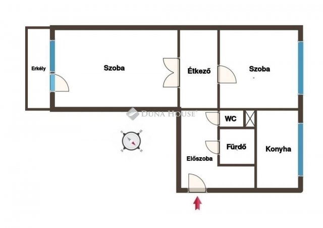 Eladó panellakás, Budapesten, X. kerületben 64.9 M Ft, 2 szobás