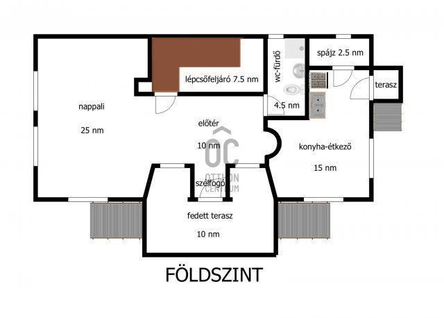 Eladó családi ház, Komorón 21.9 M Ft, 4 szobás