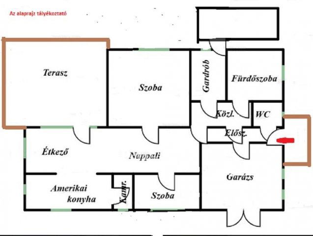Eladó családi ház, Budapesten, II. kerületben 169 M Ft, 3 szobás