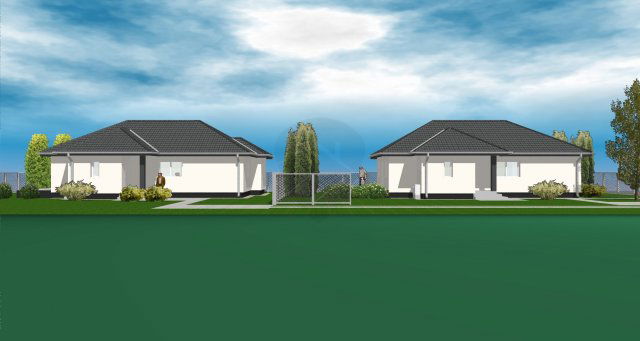 Eladó ikerház, Dányon 59.99 M Ft, 4+1 szobás