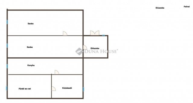 Eladó családi ház, Rákóczifalván 20 M Ft, 2 szobás