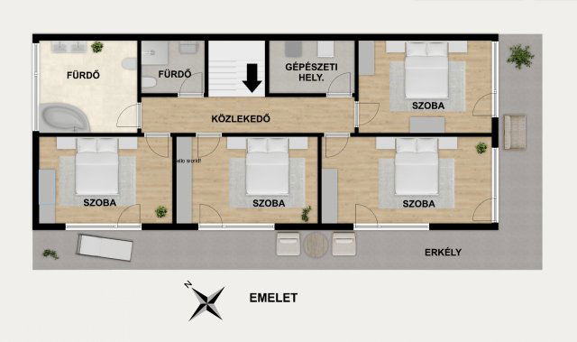 Eladó ikerház, Budapesten, XI. kerületben 349.9 M Ft, 5 szobás