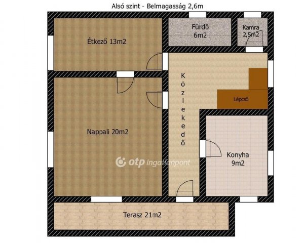 Eladó családi ház, Ráckeresztúron 94.99 M Ft, 5 szobás