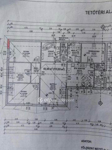 Eladó téglalakás, Mikepércsen 85 M Ft, 2+3 szobás