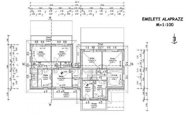 Eladó ikerház, Nyíregyházán 161.5 M Ft, 3 szobás