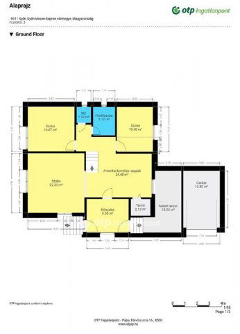 Eladó családi ház, Győrött 94.9 M Ft, 4+1 szobás