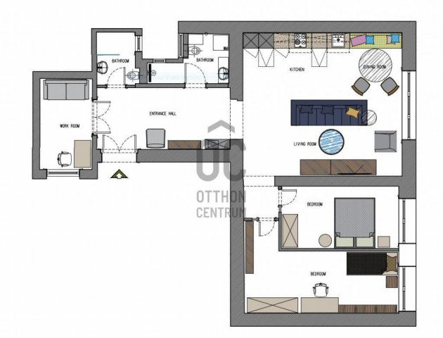 Eladó téglalakás, Budapesten, VI. kerületben 165 M Ft, 4 szobás