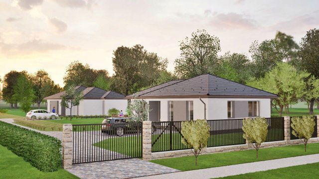 Eladó családi ház, Koroncón 68.989 M Ft, 4 szobás