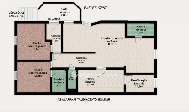 Eladó családi ház, Győrladaméren 160 M Ft, 6 szobás