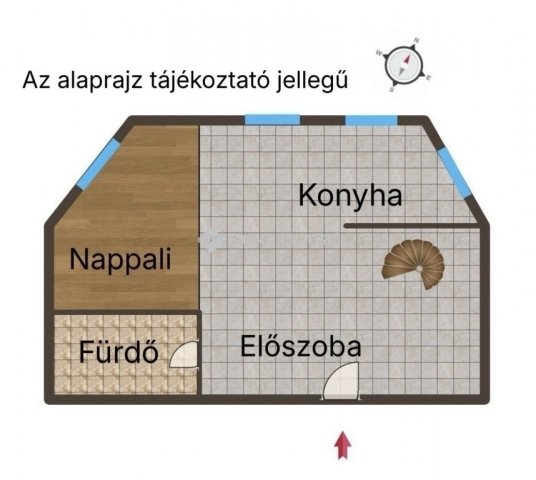 Eladó téglalakás, Szegeden 50.49 M Ft, 3 szobás