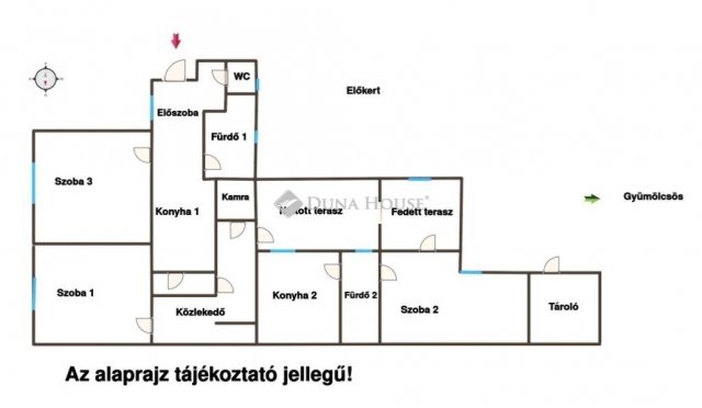 Eladó családi ház, Üllőn 69.9 M Ft, 3 szobás